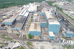 Aerial view of Cleveland facility